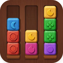 Значок Wood Sort - Color Puzzle Game